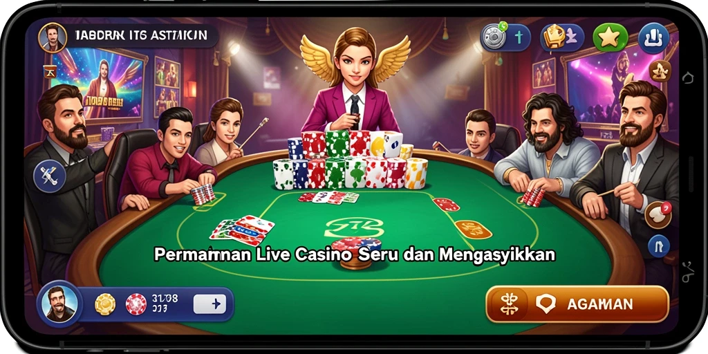 Screenshot gameplay 3178 yang menarik di Live Casino.