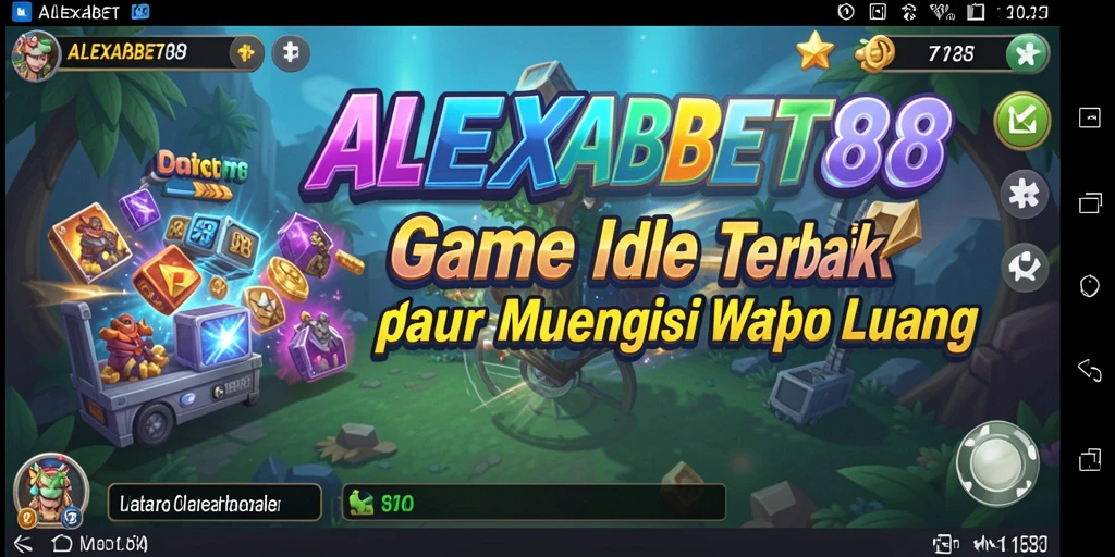 Tampilan gameplay ALEXABET88 saat mengumpulkan sumber daya.