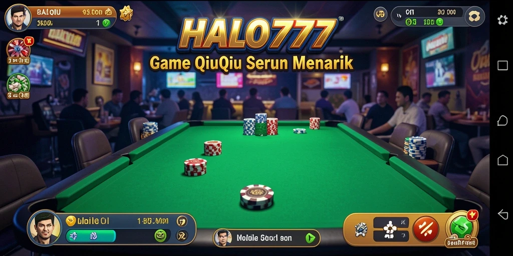Gameplay QiuQiu yang seru dan menantang di HALO777.