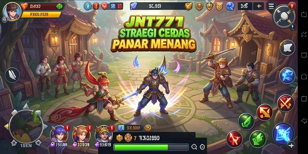 Tampilan gameplay JNT777 yang menarik dan penuh strategi.