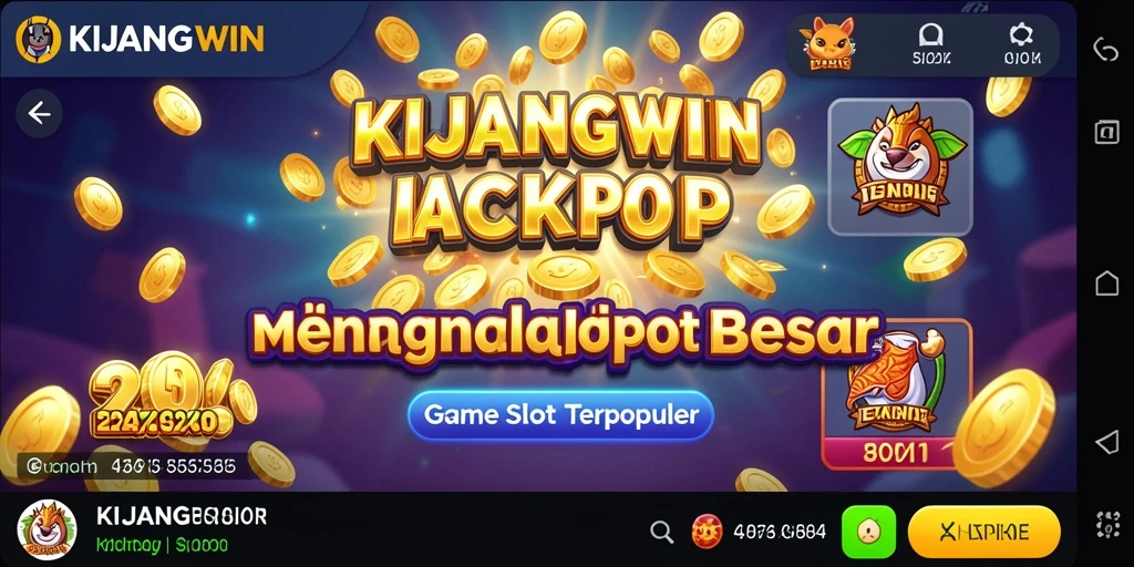 Tampilan gameplay KIJANGWIN dengan grafis menarik dan animasi halus.