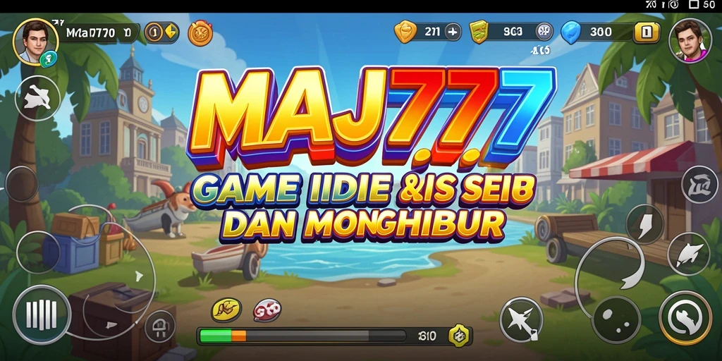 Gameplay menarik dalam MAJ777, menunjukkan kemajuan pemain dalam mode Idle.