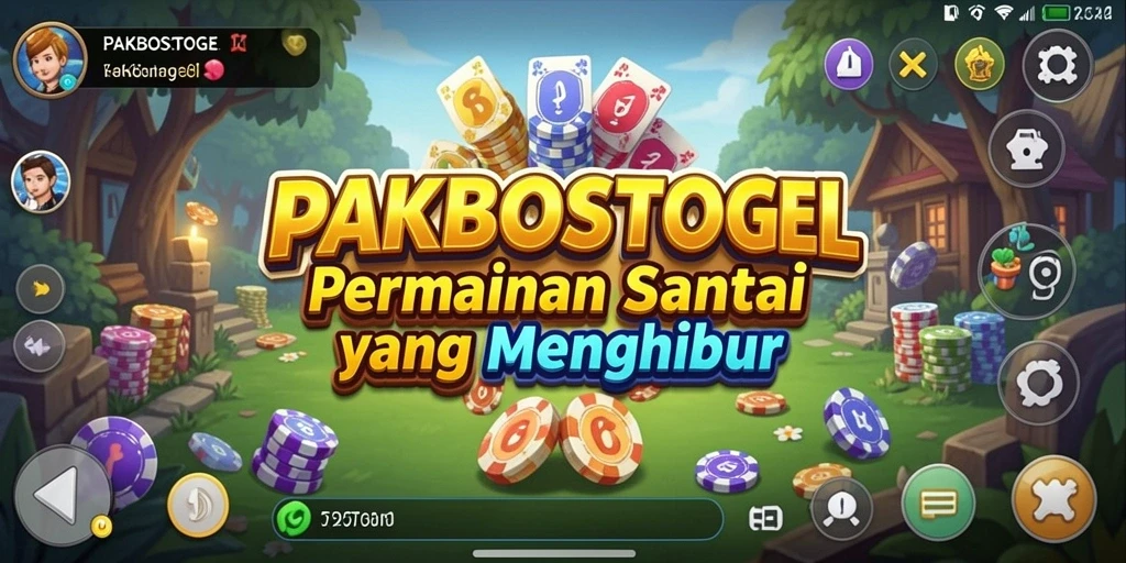 Screenshot PAKBOSTOGEL menampilkan gameplay yang sederhana dan menghibur.