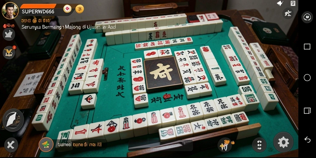 Gameplay Mahjong SUPERWD666 yang menarik dan penuh tantangan.