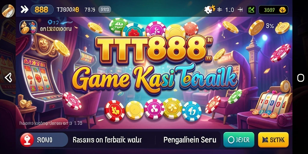 Screenshot gameplay TTT888 yang menunjukkan keseruan permainan Kasino.