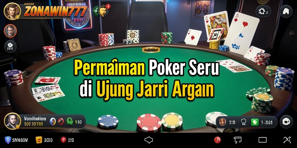 Tampilan gameplay ZONAWIN777 yang menegangkan dan menarik.